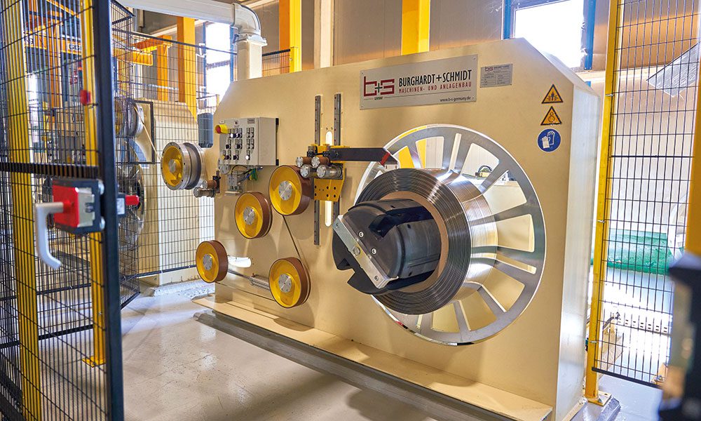 Burghardt+Schmidt GmbH - Anlagen und Maschinenbau - Verlegespulanlage