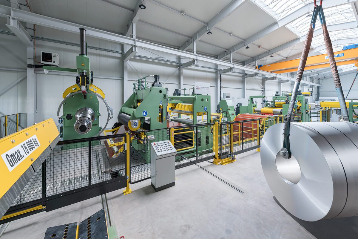 Burghardt+Schmidt GmbH - Anlagen und Maschinenbau - Längsteilanlage